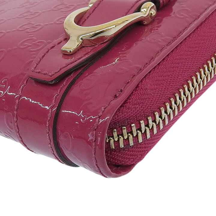 楽天市場】【本物保証】 箱付 超美品 グッチ GUCCI グッチシマ ジップ 