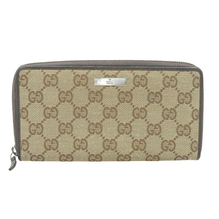 楽天市場】【本物保証】 グッチ GUCCI GGキャンバス ラウンド  