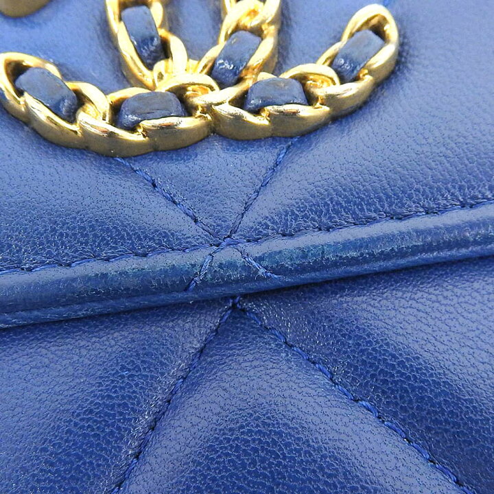 楽天市場】【本物保証】 箱・布袋・保付 シャネル CHANEL 19ロング  