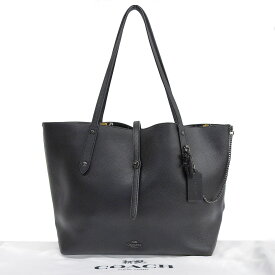 【本物保証】 希少 レア 布袋付 新品同様 コーチ COACH マーケット トート プレーリー 59093 トートバッグ レザー 黒 フラワープリント 【中古】