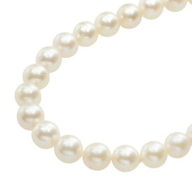 【本物保証】 鑑付 超美品 ネックレス 約30.5g シルバー環 アコヤ真珠 約6.7ミリ～約7.7ミリ アコヤパール 冠婚葬祭 ノーブランド No brand 【中古】