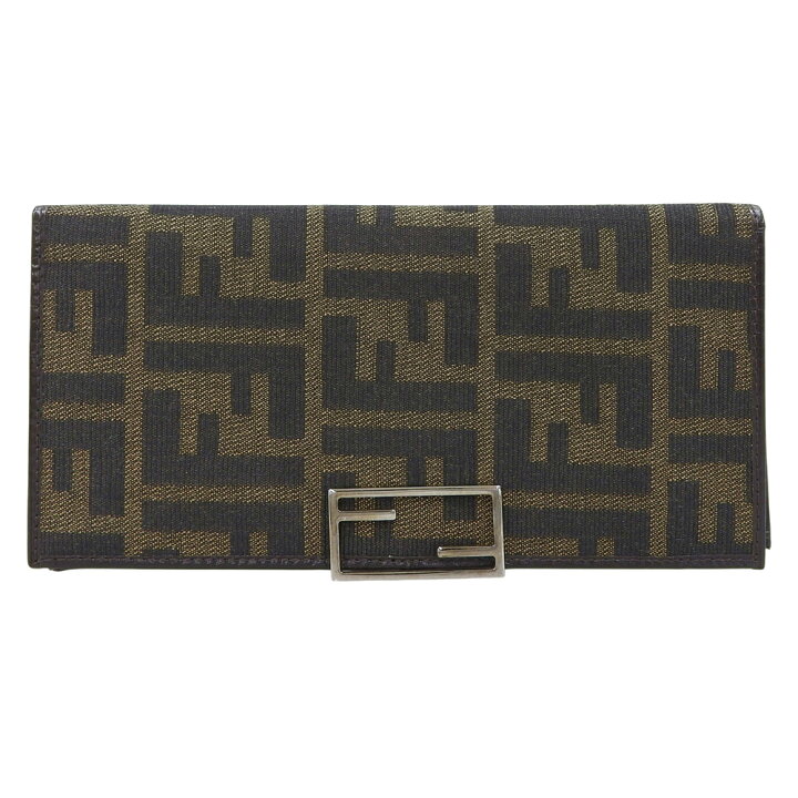 楽天市場】【本物保証】 フェンディ FENDI ズッカ柄 長財布 15827 