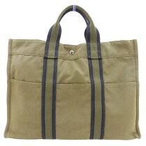 楽天市場】エルメス フールトゥ（カラーカーキグリーン）（トート 