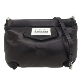 【本物保証】 超美品 メゾンマルジェラ MAISON MARGIELA グラムスラム S56WF0161 P4300 チェーンショルダーバッグ レザー ブラック 【中古】