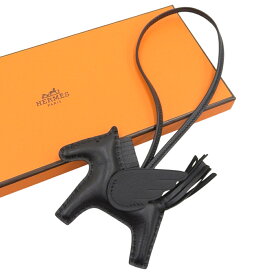 【本物保証】 箱付 新品同様 エルメス HERMES ロデオ ペガサスPM K刻印 チャーム アニョーミロ×スイフト ブラック 【中古】