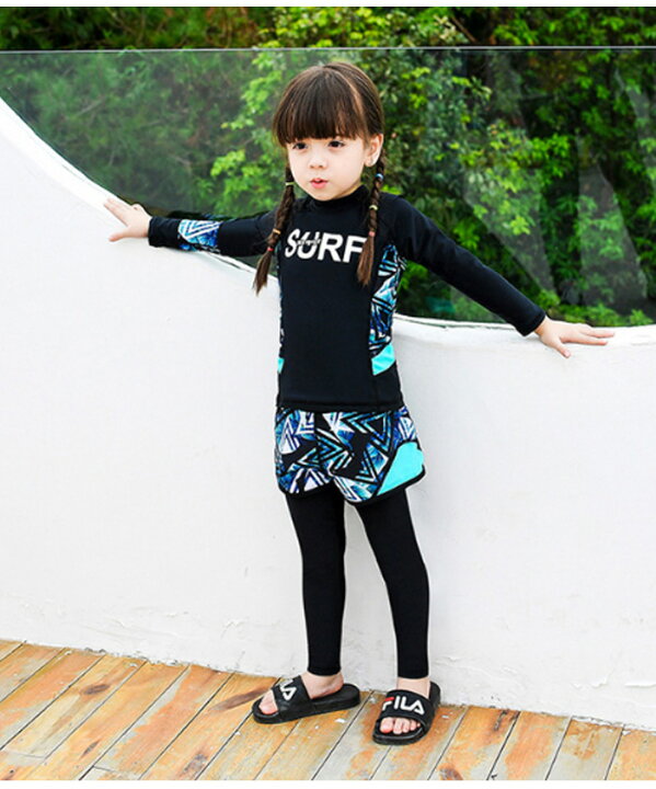 楽天市場 送料無料 3点セット キッズ 水着 男の子 子供水着 女の子 こども 子供用 トランクス キッズ 水着 子供 水着 セパレート ジュニア 水着 長袖 ダイビングスーツ ラッシュガード フィットネス スイムウェア 海水浴 Uv対策 日焼け防止 ｔｐｓどんどん