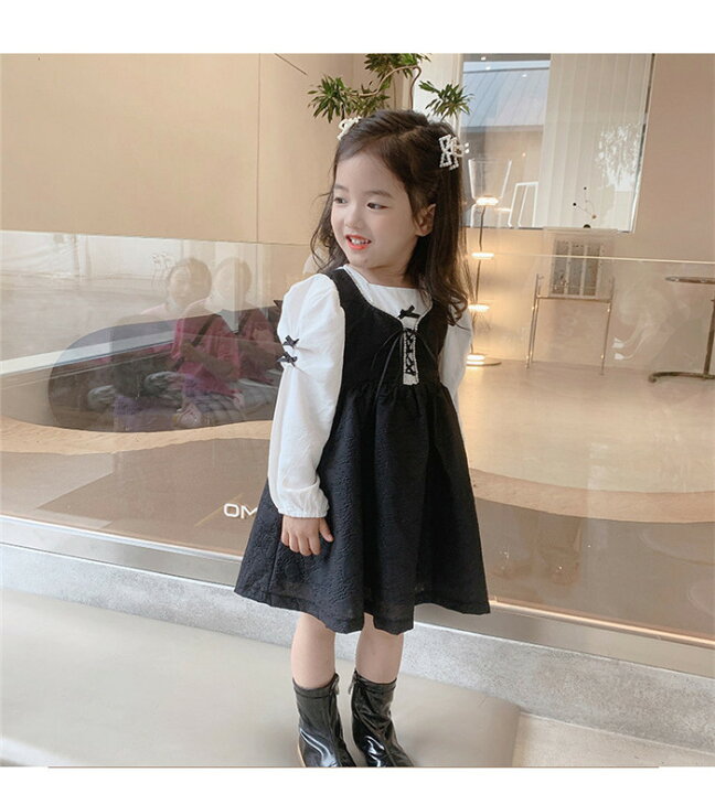 楽天市場 送料無料 入学式 ワンピース 女の子 子供服 女の子 フォーマル ワンピース 長袖 子供服 女の子秋 お受験 ワンピース 子供 ドレス 長袖 子ども服 女の子 秋服 シンプル フォーマル カジュアル 卒園式 七五三 結婚式 発表会 冠婚葬祭 ブラック ｔｐｓどんどん