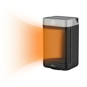 VECELOヒーターセラミックヒーター小型電気ストーブ2秒で速暖電気ファンヒーター暖房器具3段階温風切替リモコン付き145°首振り省エネECOモード1200W足元脱衣所卓上オフィス寝室日本語説明…