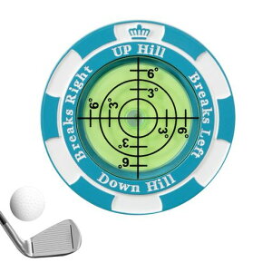 ポクミルゴルフマーカーマグネットパッティングガイドゴルフマーカー水平器マーカーゴルフパッティング用パター練習用高精度多機能丸型気泡水平器おしゃれゴルフ用品ゴルフ愛好家プ…