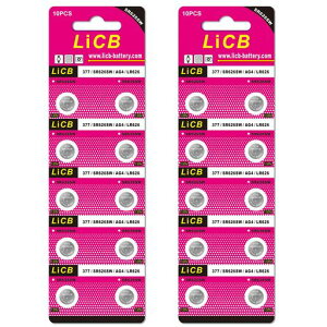 LiCB 20�� SR626SW �{�^���d�r ���v�p�y377 �ALR66�ALR626�AAG4�A377A�����i�z