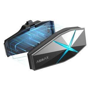 ASMAX F1 �o�C�N �C���J�� 10�l�������b�V���ʐM�\ BLUETOOTH5.3 ���{�ꉹ������ ���Ђ̃o�C�N�p�C���J���Ɛڑ��\ ���y�Ȃ���ʘb �f���A���`�b�v�E�I�N�^�R�A �o�C�N�p�ʐM�@�� �����ʐM�c