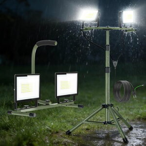 TENKOO&YOU������led��Ɠ�160W20000lm���O���[�N���C�g�h��IP662���Ή��X�^���h�t��������O�r�t���X�^���h��������106-195cm��ƃ��C�g�����F6500K�L�k�^�C�v�܏�O�r�X�^���h