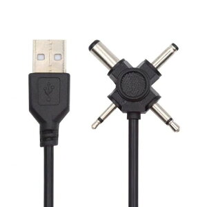 CY�P�[�u��USB2.0�^�C�vA�I�X-4-in-1DC5V5.5x2.1mm4.0x1.7mm���m����3.5mm2.5mm�d���v���O�o�����R�l�N�^�[�d�P�[�u��