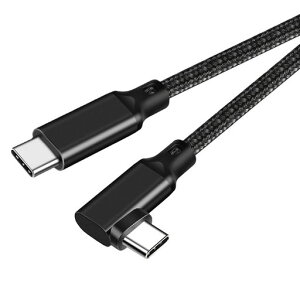 TypeCtoTypeC�P�[�u��L��2mPopolier�y20Gbps�����f�[�^�]��/100W�}���[�dPD�Ή�/4K@60Hz�f���o�́zUSB3.2Gen2x2USB-CtoUSB-C�P�[�u��USB