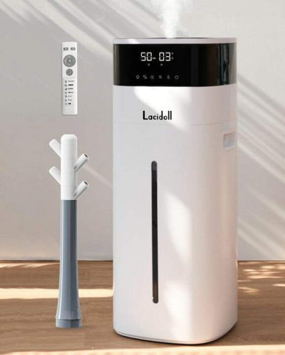 楽天市場】LACIDOLL 加湿器 大容量 スチーム式 ハイブリッド式 加熱式