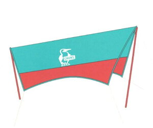 チャムス(CHUMS)ブービーヘキサタープティール/レッドW475xD420cmCH62-1827-T010-00