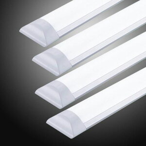 LED直管蛍光灯ledベースランプledキッチンライト天井照明直管器具一体型昼光色(6000K)120cm40w台所用ランプ工事用ランプ(昼光色4本)