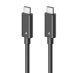 USB-C&USB-CP[u0.3mLpoieJunyUSB-IFF/40Gbps]/100W}[d/8K@60Hzfo/PDΉzThunderbolt4ΉThunderbolt3USB-