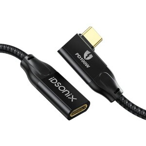 iDsonixUSB3.2Gen2X220Gbps�����f�[�^�]���AUSB�^�C�vC�����P�[�u��(L���^0.5m)100WPD�A4K@60Hz�r�f�I�o�́AUSB3.2Gen2x2���X-�I�X�P�[�u��