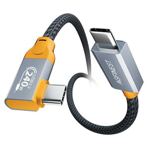 USB3.2�P�[�u��240WPD3.1QC3.1�������[�dUSB3.2Gen2x2-20Gbps�f�[�^�]��4K60Hz�f���o�͒����ϋvusbtypec�P�[�u��MacBookProiPadProGoogle