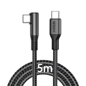 XAOSUNUSBC�P�[�u��240W5ML���}���[�d140W�[�d�Ή�USB2.0�P�[�u��480Mbpsiphone15pluspromax�AmacbookPro�Aipadmini�Amatebook�Aipad