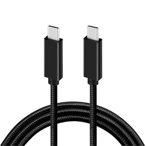 TypeCtoTypeC�P�[�u��2mLpoieJun�y20Gbps�]��/100W�}���[�d/4K@60Hz�f���o�́zUSBC3.2Gen2x2�W���AE-Marker���ځA�����ϋv