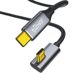USB-C&USB-C�P�[�u��L��Type-c�P�[�u��PD�Ή�100W/5A�}���[�dUSB3.1Gen2(10Gbps�����f�[�^�]��)4K/60Hz�f���o�͒����ϋv�i�C�����^�C�vc�P�[�u��MacBook