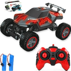 ���W�R���J�[���ǂ������I�t���[�h�X�^���g�J�[RC�J�[���쎞��70��4WD�l�֋쓮1/16�܂��C�g���[�h���X�v���[USB�[�d��LED���ڊߋ�q���Ԃ̃I���`�����蕨�y�t2*�[�d�r�z(���b�h)