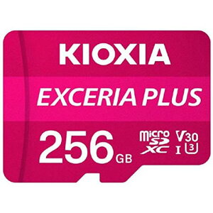 KIOXIAmicroSD�������J�[�h256GB�N���X10UHS�X�s�[�h�N���X3EXCERIAPLUSKMUH-A256G