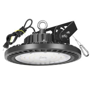 [WHLED]LED���V��Ɩ� 150W LED���V�䓔[1.5M�z���v���O�t] 100-277V 5000K�����F 21000LM(1500W���ⓔ����)UFO�^LED�n�C�x�C���C�g[3�N�ۏ�] IP65�h���h�o LED������ �f���� ��Ɠ� ���ԏ�