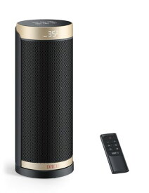 DREOセラミックヒータータワー型【40%節電・冷暖両用】電気ファンヒーター1200W~15畳/1000W/800W省エネ8つ安全機能LED70°首振りスマート自動温度調節5~35°C12Hタイマー足元脱衣所オフィスリビング