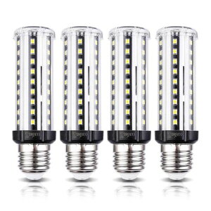 WenschaLEDコーンライトトウモロコシ型led電球E26口金10W/1000Lm昼光色6000K60W~80W白熱電球相当高輝度省エネ長寿命街灯・倉庫・納戸・駐車場・車庫・工場・屋内ガレージ対応(4個入れ)