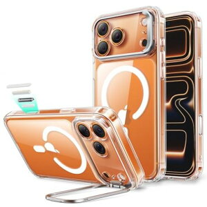 �y�f�U�C����܃V���[�Y!�zESR iPhone 17 Pro �P�[�X MagSafe�Ή� 3�{�ČRMIL�K�i �J�����R���g���[���J�o�[ �B��X�^���h �����\ 2�w�\���J�����ی� ���C�����X�[�d �G�A�K�[�h�R�[�i�[ �ϏՁc