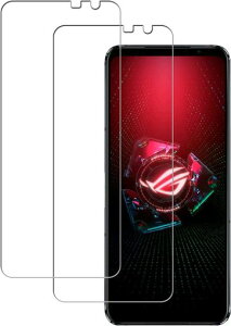 �y2���Z�b�g�zKPNS ���{�f�ސ� �����K���X ASUS Rog phone 5 5 Pro 5 Ultimate �p �K���X�t�B���� �����K���X �J�o�[ �ی�t�B����