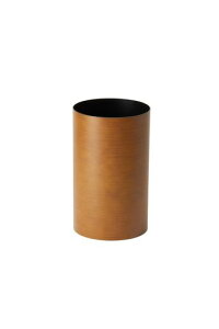 藤栄(FUJIEI)ダスパースタイルゴミ箱ダストボックスチークLLφ22xH36cm13LDS-03スタイリッシュシンプルおしゃれ清潔感丸洗い可収納収納ボックスオフィスリビング寝室洗面所インテリア