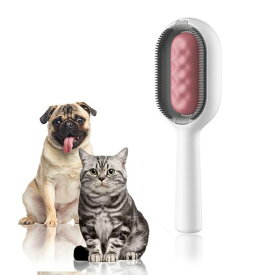 Doyime 猫 ブラシ シンク付き ペットブラシ 水タンク付き ペット用ブラシ スリッカー 皮膚に優しい 丸洗い可能 短毛 中毛 長毛種向け 猫くし 犬くし 猫犬通用グルーミングブラシ