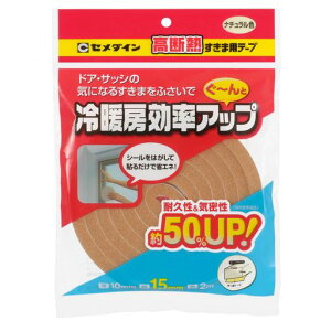 �Z���_�C��(Cemedine) �h�A�E�T�b�V�p ���f�M�����ܗp�e�[�v �i�`������ 10mmx15mmx2m TP-524