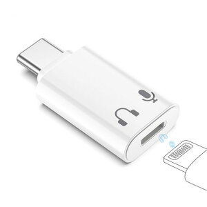 GAEF Lightning to Type-C �ϊ��A�_�v�^�[ �C���z�� & �}���[�d 2in1���@�\ ���C�g�j���O ����^�C�vC �ϊ��p�A�_�v�^ iPhone 17/16/15/Andriod ���Ή� | �y�ʏ��^ �A�C�z��