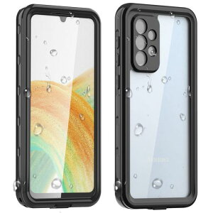 AICase �h���P�[�X Samsung Galaxy A33 5G 6.4�C���` �h�� �h�o �ϏՌ� IP68�F�� �t���{�f�B�ی� ���S���������ی�J�o�[ Samsung A33 5G 2022�p