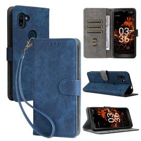 OrbicFun+4Gケース手帳型カバー財布型高級PUレザーカード収納スタント機能/耐衝撃/耐摩擦/全面保護/薄型/マグネット開閉防水ノート型人気おしゃれ男女兼用Fun+4Gブルー