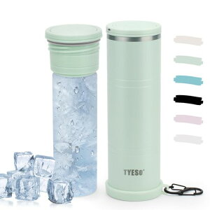 TYESO �X�X �~�j�A�C�X�p�b�N �X�̂� �^��f�M ���@�r�\�� �₽���L�[�v ���I�Ȃ� ���R��h�~ �B���n���h���t�� �J���r�i�|�� �g�їp �X�����R���p�N�g 160ml �M���Ǒ΍� ��p�O�b�Y 2WAY���p�c