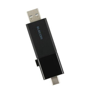 �G���R��USB������USB5Gbps�Ή��X���C�h��Type-C&Type-A���Ή�64GB�u���b�NMF-WSAU3064GBK