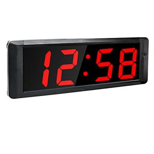 Jheringスポーツタイマーデジタル得点板トレーニングタイマーストップウォッチ多機能インターバルジムフィットネス教室自宅Led壁掛けクロックリモコン4”4桁