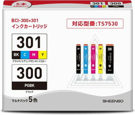 BCI-301+300/5MPインクカートリッジキヤノン用インク互換対応機種:PIXUSTS7530大容量