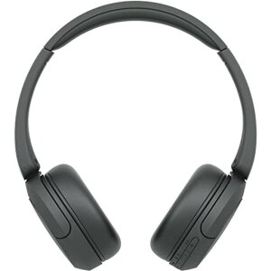 ソニー(SONY)ワイヤレスヘッドホンWH-CH520:Bluetooth対応/軽量設計約147g/専用アプリ対応により好みの音質にカスタマイズできる「イコライザー」設定対応/ブラックWH-CH520B小