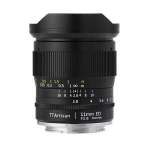 TTArtisan11mmf/2.8FisheyeEDE�}�E���g�\�j�[E�����Y�������w
