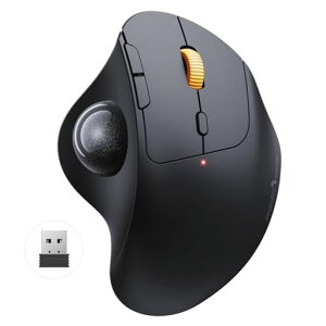 ProtoArc�g���b�N�{�[���}�E�X�É�Bluetooth/USB�ڑ�3�䓯���ڑ��}�E�X�g���b�N�{�[������USB-C�[�d��5�i�KDPI�ؑ֐i��/�߂�{�^�����ڐe�w����Windows/Mac/iOS/Android�Ή�