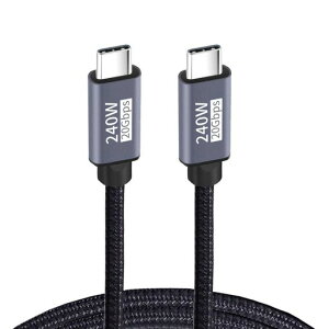 CY200cmUSB3.2���C�P�[�u��USB-C20Gbps240W8K5K4KUSB4.0�n�C�p�[�X�[�p�[�R�C��Type-C�����[�d�R�[�h