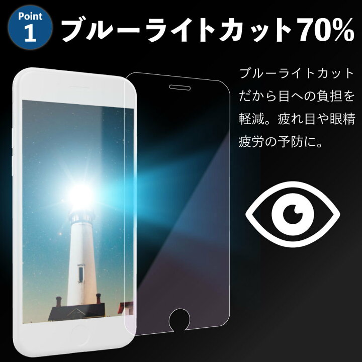 楽天市場 ブルーライトカット 楽天モバイル Rakuten Hand ハンド P710 格安スマホ Simフリー 保護フィルム ガラスフィルム 液晶保護 ブルーライト 光沢 フィルム 透明 硬度 9h 送料無料 飛散防止 ラウンドエッジ加工 Shop Vis