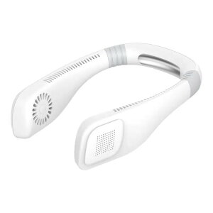 首掛け扇風機 ネッククーラー 羽なし 扇風機 首かけ 軽量 小型 接触涼感 静音 携帯扇風機 ハンディファン 6h連続送風 首掛け 扇風機 ネックファン 風量3段階 USB充電 2000mAh ハンディ 通勤 通学